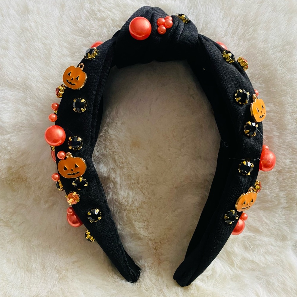 Embellished Bejeweled Halloween Headband